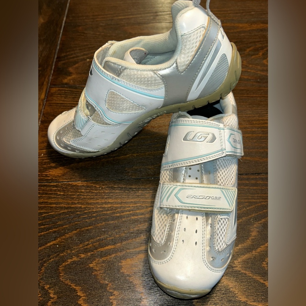 Louis Garneau Multi Ergo Grip Cycling Spin Shoes Women Sz US 8.5 EU 40 Sneaker - Picture 12 of 15